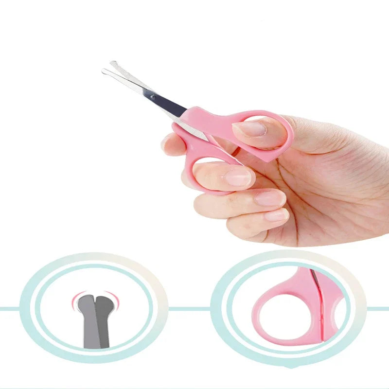 Baby Nail Care Kit – Clipper, Scissor, Trimmer & Tweezer Set Baby Grooming Kit QXL