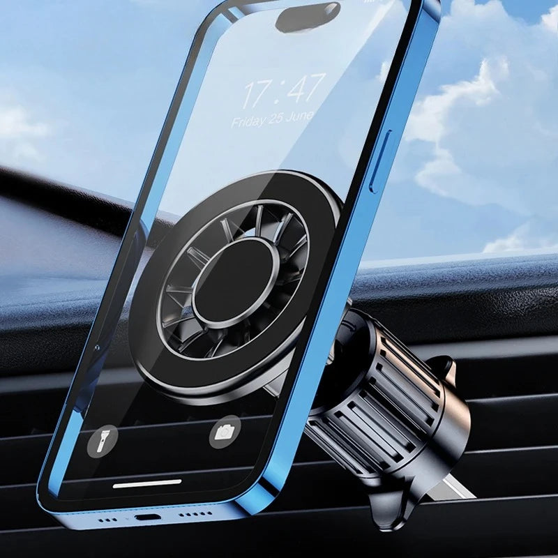 Magnetic Car Phone Holder | Air Vent Clip Universal Mount Car Phone Mount QXL