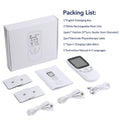 Hailicare 36-Mode EMS TENS Muscle Stimulator & Body Massager EMS TENS Massager QXL WHITE