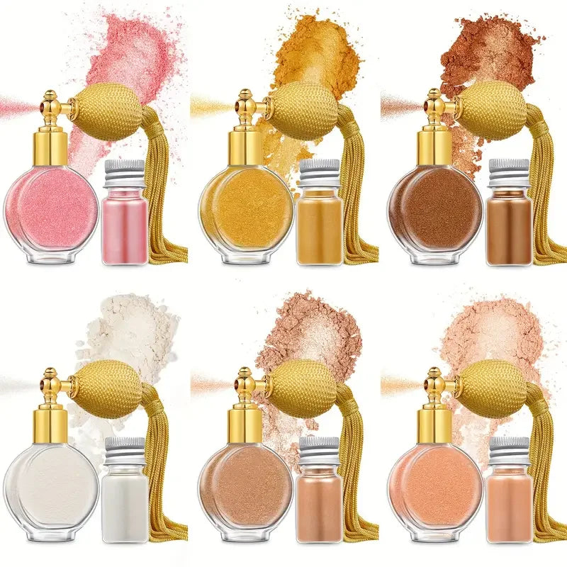 VERONNI Diamond Shimmer Spray & Highlight Powder | Face & Body Body Shimmer Spray QXL