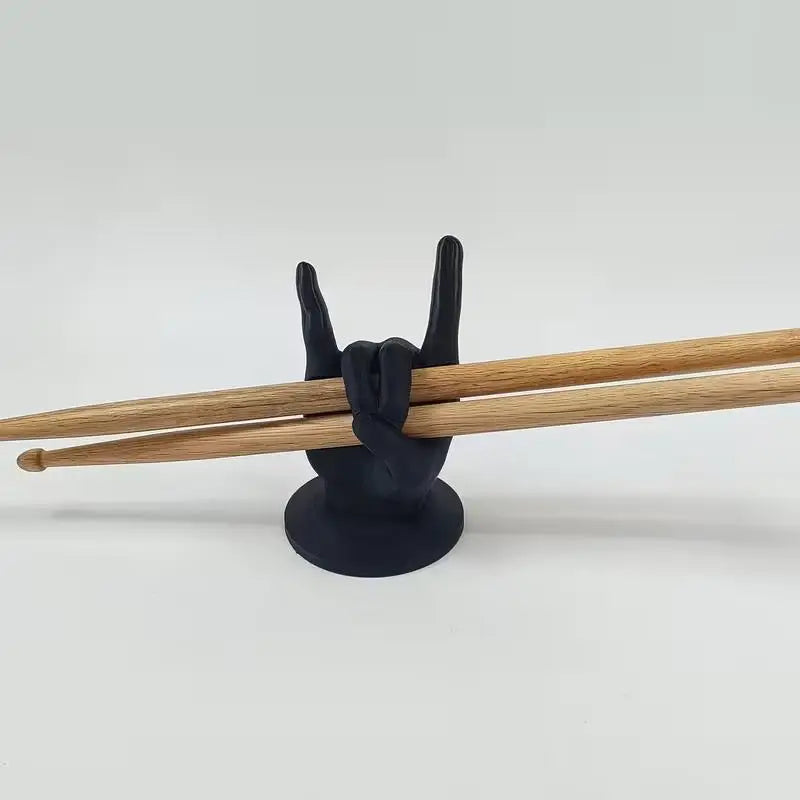 Rock Hand Drumstick Holder Stand | Drummer Gift & Decor Drumstick Display Stand QXL Default Title