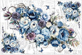 Cosmic Roses Rub-On Transfers for Furniture & Crafts | 3-Pack Rub-On Transfer Decals QXL AECH04-12363