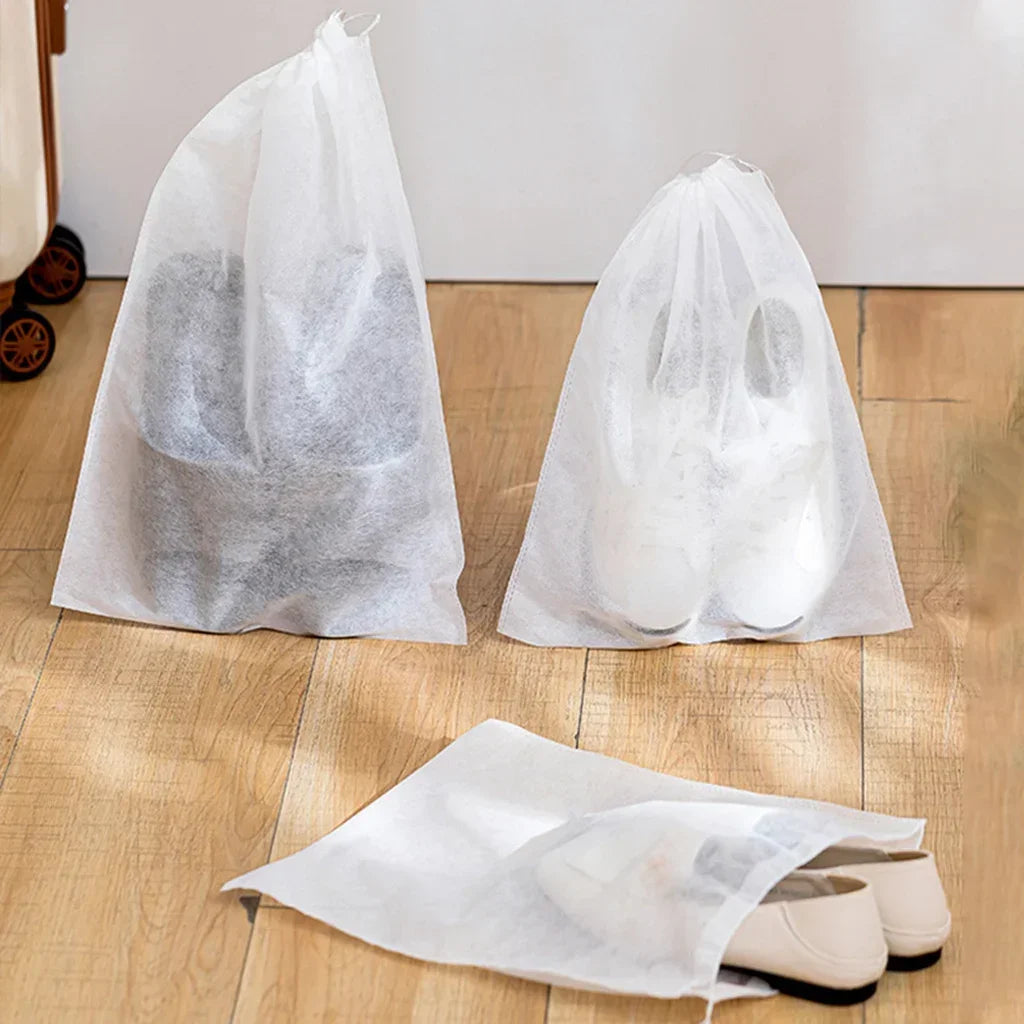 10-Pack Hanging Non-Woven Shoe & Clothing Storage Bags Hanging Storage Bags QXL