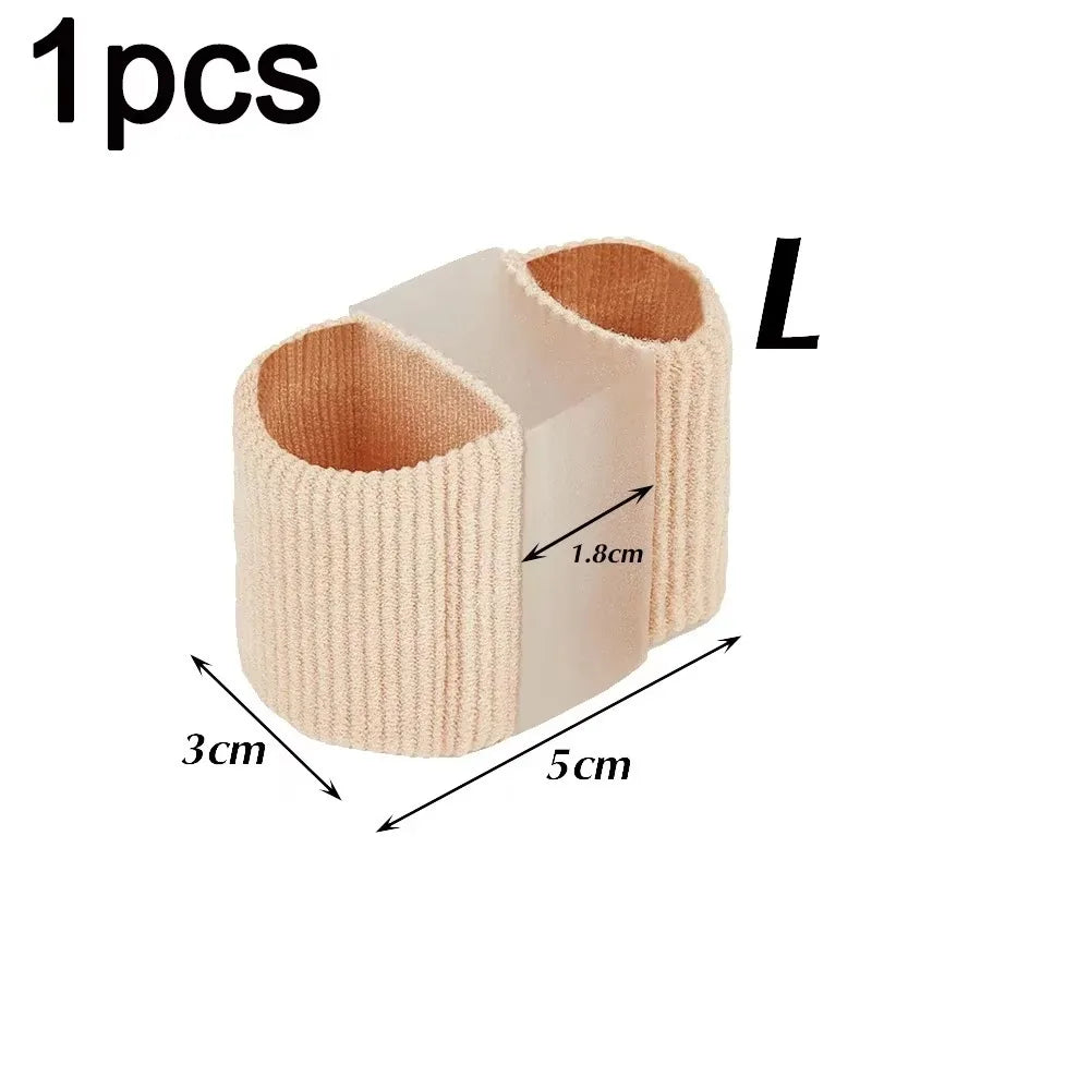 Silicone Two-Toe Separator & Straightener | Toe Corrector Toe Separator QXL L