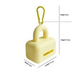 Silicone Pet Waste Bag Dispenser with Carabiner Clip Pet Waste Dispenser QXL A2