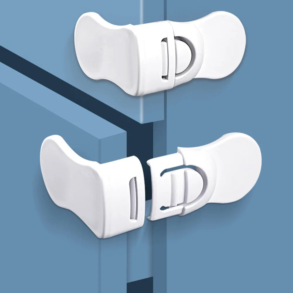 Baby Safety Cabinet & Drawer Locks | Anti-Pinch Child Proof Baby Cabinet Lock QXL