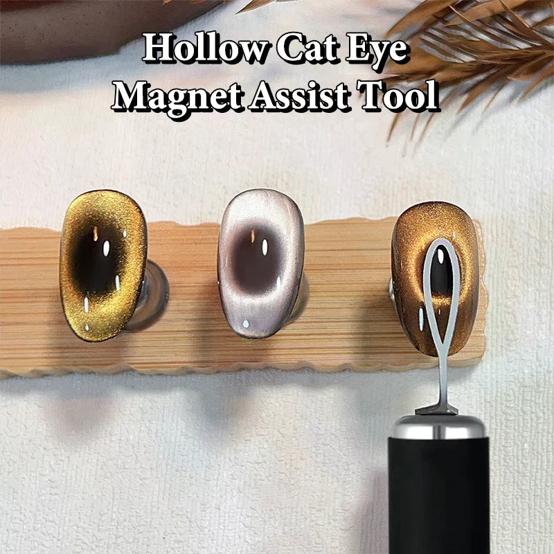 2-in-1 Cat Eye Nail Magnet | French Effect DIY Nail Art Tool Nail Art Magnet QXL