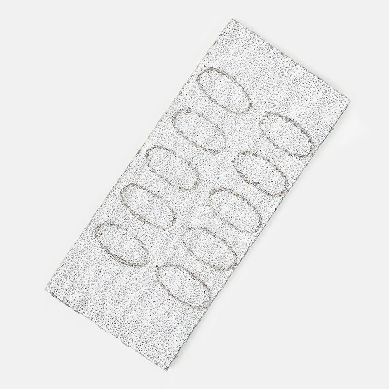 50-Pack Self-Adhesive Nail Sanding Flakes | Dual Grit Manicure Nail Sanding Flakes QXL