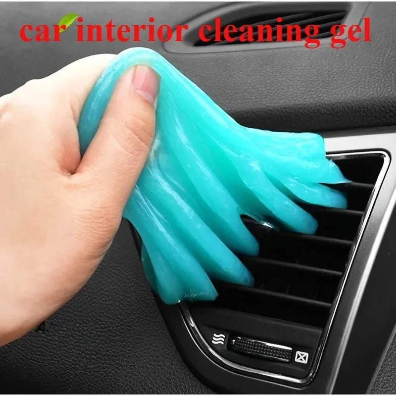 Car Interior Cleaning Gel | Universal Dust Cleaner Slime Car Cleaning Gel QXL