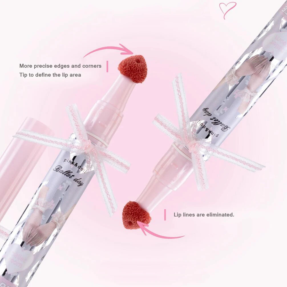 FLORTTE Little Bow Film-Forming Lip Gloss | Liquid Lipstick Liquid Lip Gloss QXL