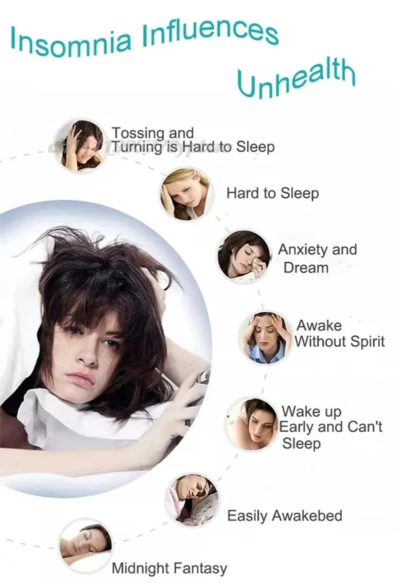 Ear Clip CES Device | Deep Sleep & Relaxation Aid Tool CES Sleep Aid Device QXL