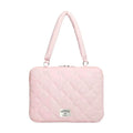 Bow Embroidered Laptop Sleeve Bag | Cushioned Shoulder Handbag Laptop Sleeve Bag QXL A