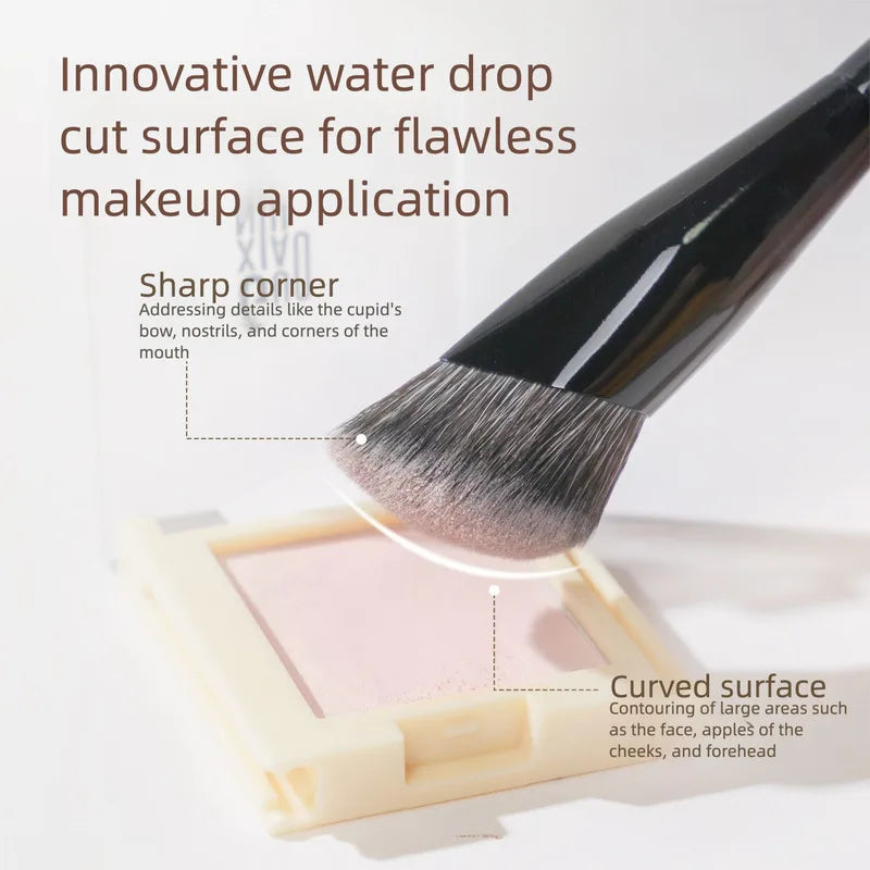 Brightening Concealer & Highlighter Brush | Soft Synthetic Concealer Makeup Brush QXL