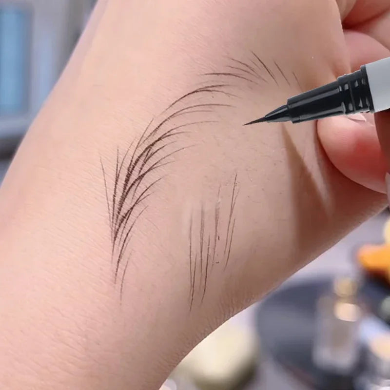 Waterproof Liquid Eyebrow Pencil | Ultra-Thin & Long-Lasting Liquid Eyebrow Pencil QXL