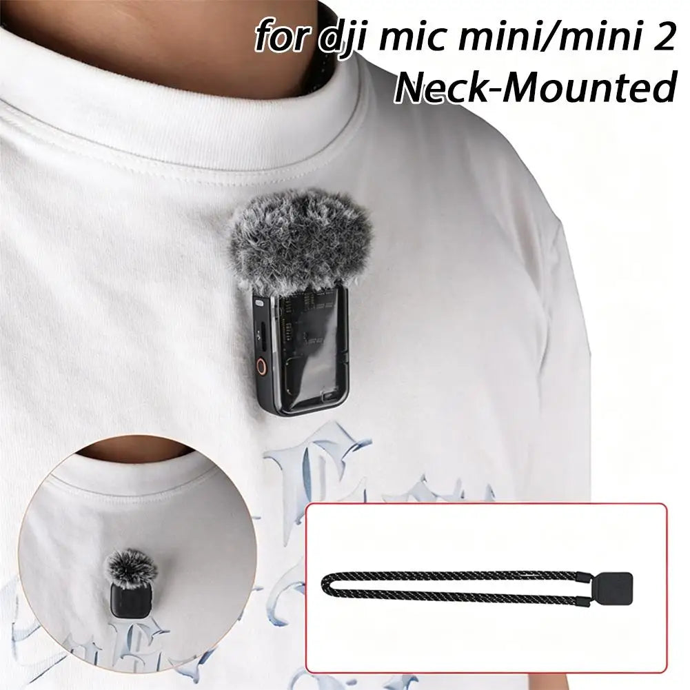 Magnetic Neck Strap Mount for DJI Mic Mini 2 & Mic 2 Microphone Neck Strap QXL
