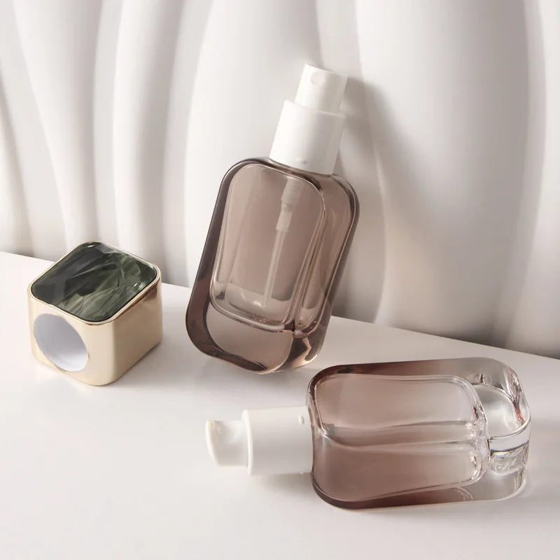 30ml Stained Glass Fine Mist Spray Bottle | Empty Pump Refillable Spray Bottle QXL