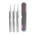 3-Piece Stainless Steel Facial Pore Cleansing Tool Set Pore Cleansing Tool Set QXL 3PCS-Box