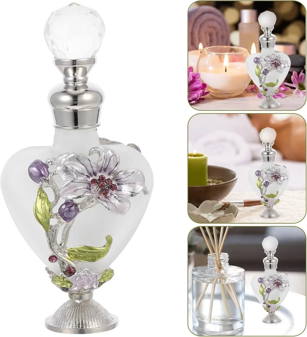 7ml Refillable Glass Perfume & Essential Oil Bottle Glass Perfume Bottle QXL