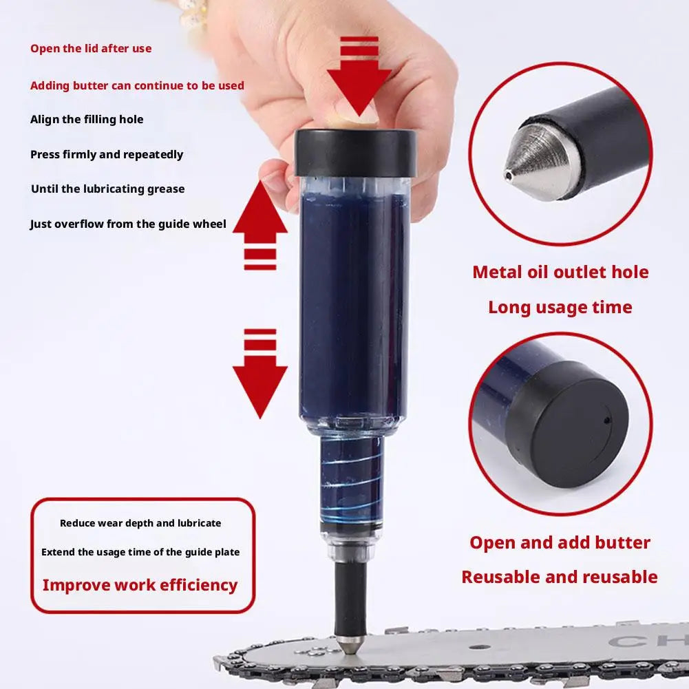 Precision Grease Pen Injector | Chainsaw & Tool Lubricator Grease Pen Injector QXL