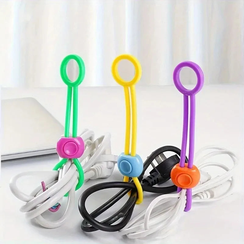 3-Pack Reusable Silicone Food Bag Sealing Clips | Adjustable Food Bag Clips QXL