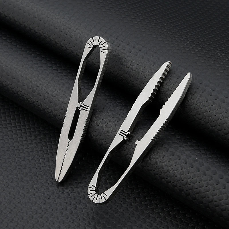 Mini Titanium Alloy Tweezers – EDC Pocket Precision Tool EDC Precision Tweezers QXL