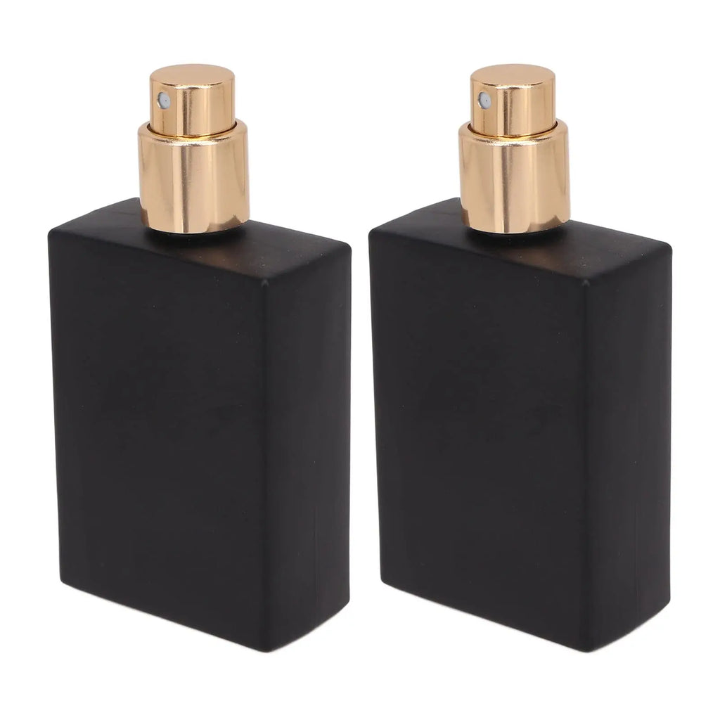 Frosted Glass Perfume Atomizer | Refillable Spray Bottle 30–50ml Perfume Atomizer QXL