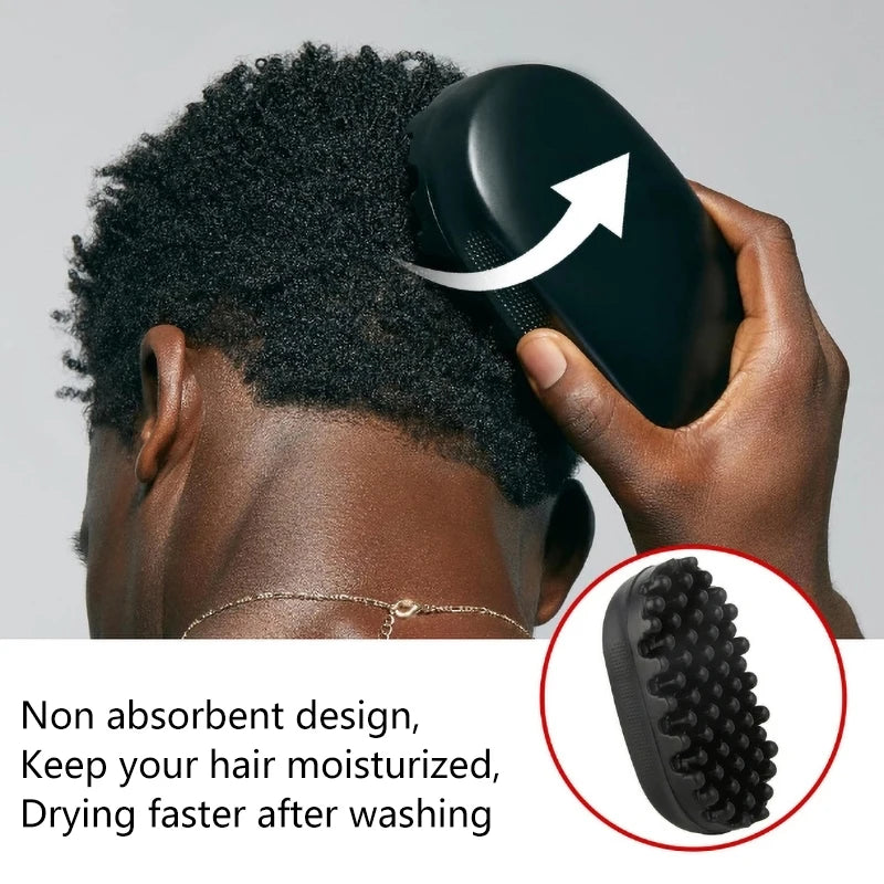 Silicone Curl Sponge Brush | Twist & Coil Hair Styling Tool Curl Sponge Brush QXL
