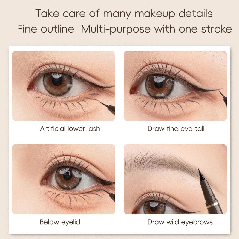 MAXFINE Ultra-Fine Waterproof Liquid Eyeliner Pen Liquid Eyeliner Pen QXL