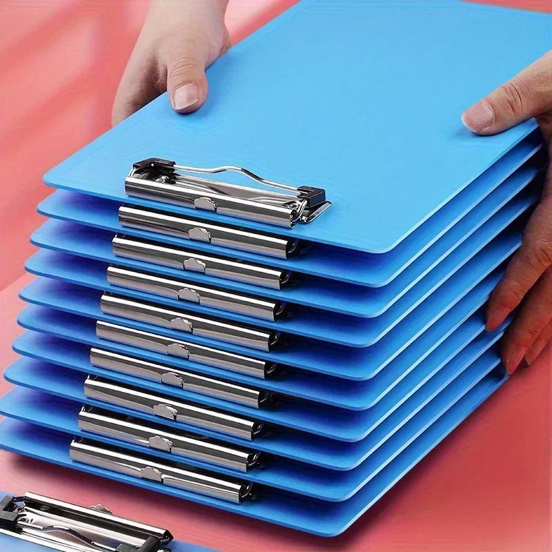 A4 Plastic Clipboard Writing Pad Folder | Thickened Board Clipboard Writing Board QXL