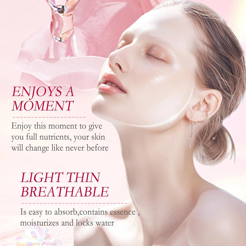 Cherry Blossom Overnight Sleeping Face Mask | Deep Hydration Overnight Sleeping Mask QXL