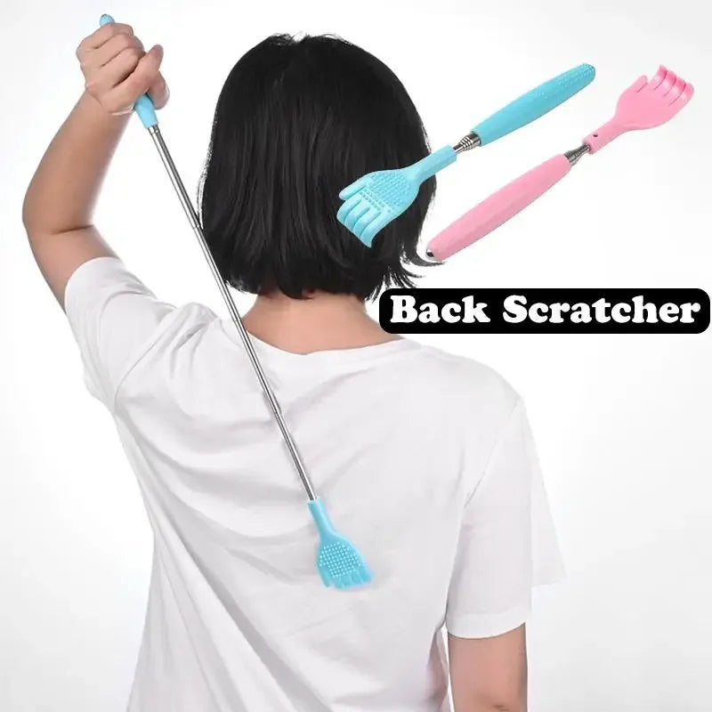 Telescopic Back Scratcher – Extendable 20–55cm Massage Stick Back Scratcher QXL