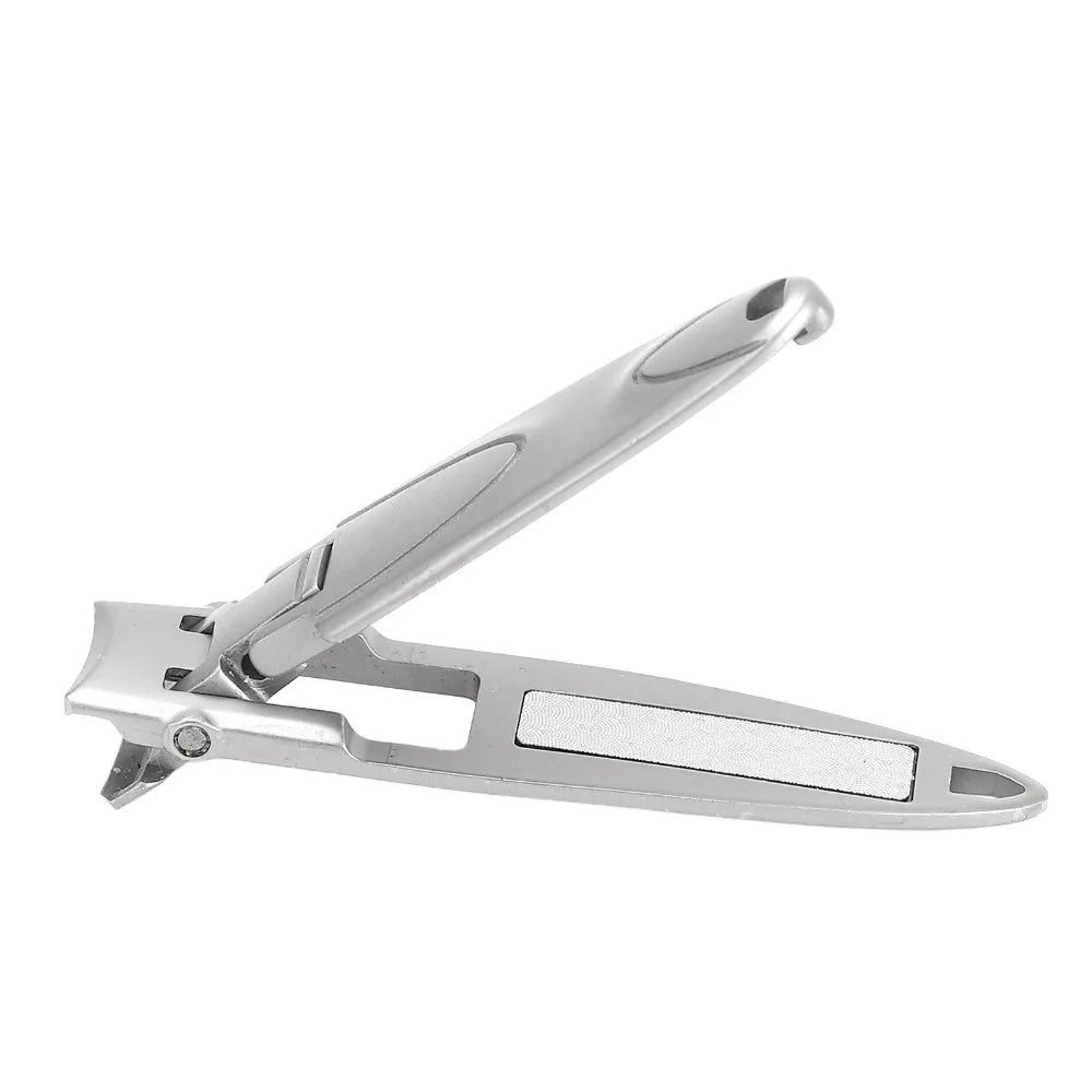 Stainless Steel Nail Clipper | Ultra-Thin Arc Jaw Anti-Splash Nail Clipper QXL