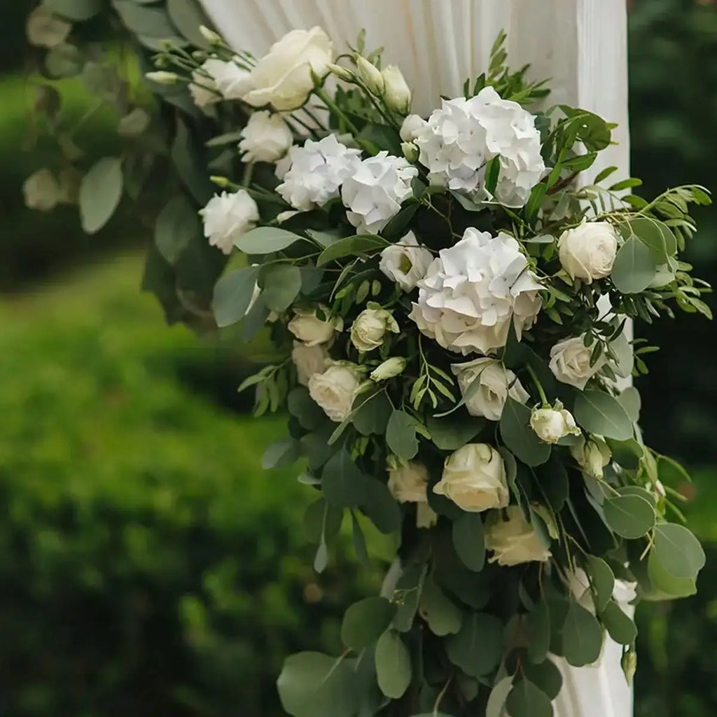 Artificial Hydrangea Flowers with Stems | Wedding & Home Decor Artificial Flowers QXL