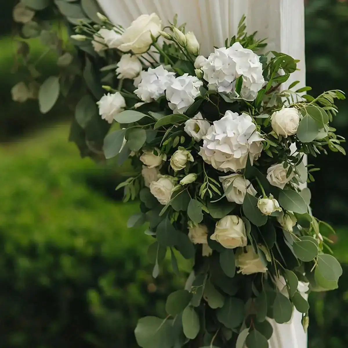 Artificial Hydrangea Flowers with Stems | Wedding & Home Decor Artificial Flowers QXL