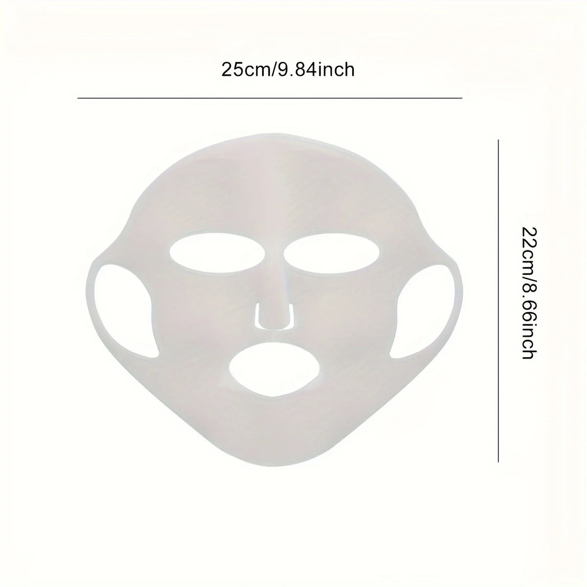 Reusable 3D Silicone Ear Hook Face Mask | Moisturizing Tool Silicone Face Mask QXL