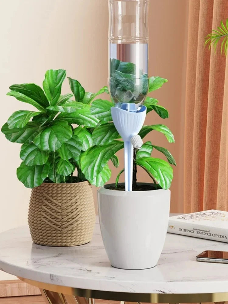 4-Pack Automatic Plant Watering Spikes | Adjustable Drip Plant Watering Spikes QXL