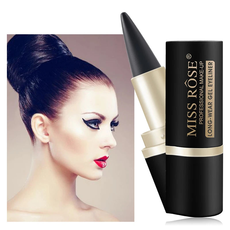 Waterproof Matte Eyeliner Pen | Long-Lasting Black Liner Eyeliner Pen QXL