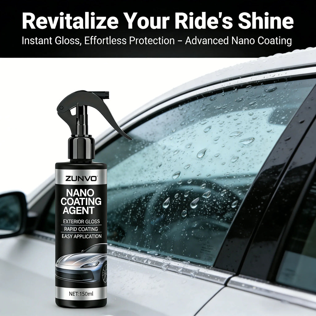 Car Nano Coating Spray – Exterior Gloss & Hydrophobic Shield Nano Coating Spray QXL