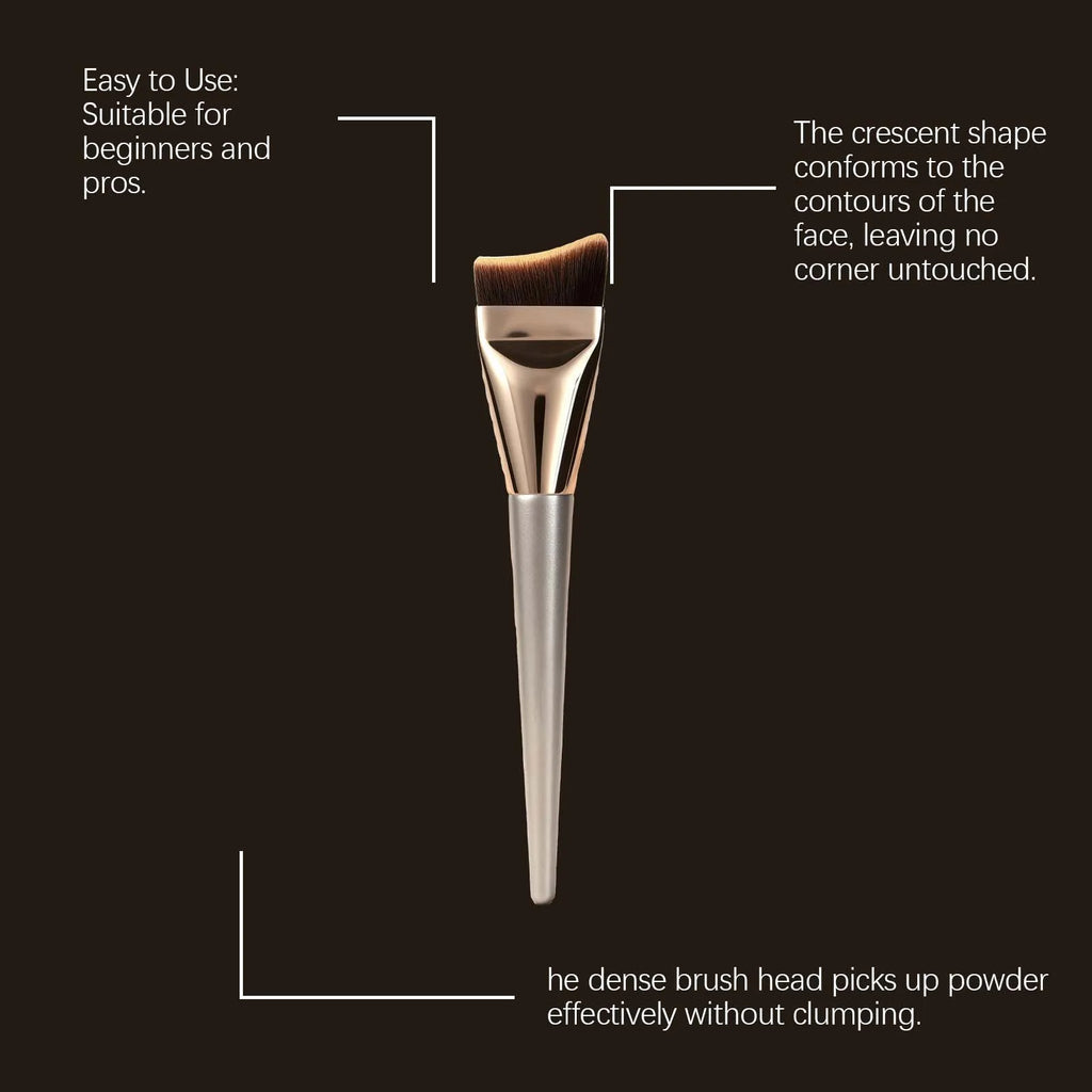Flawless Foundation Brush | Soft, Even Coverage Makeup Tool Foundation Brush QXL