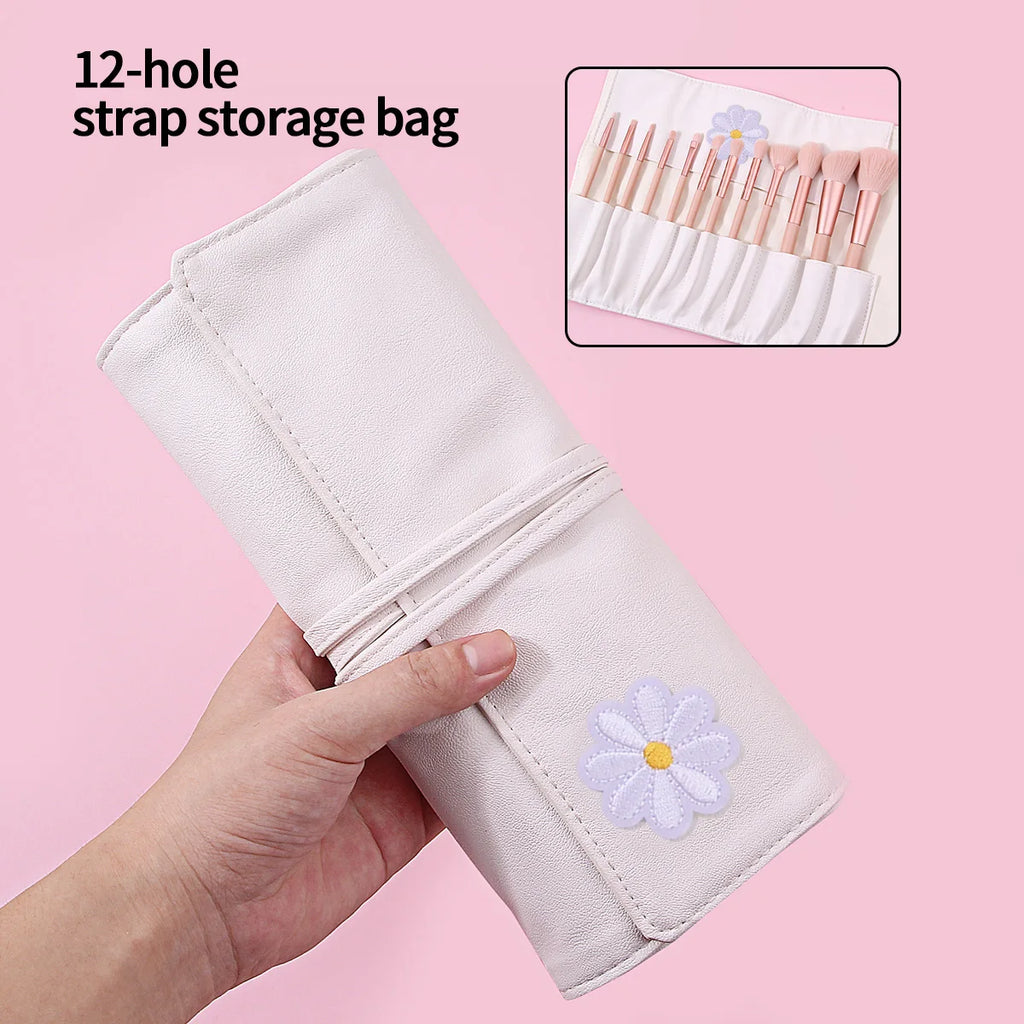 KOSSHOW Makeup Bag | Brush Holder & Travel Cosmetic Organizer Cosmetic Organizer Bag QXL