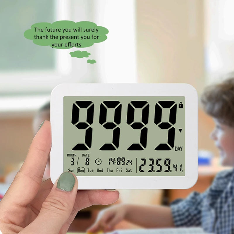 9999-Day Digital Countdown Timer Clock | Large Screen Digital Countdown Timer QXL