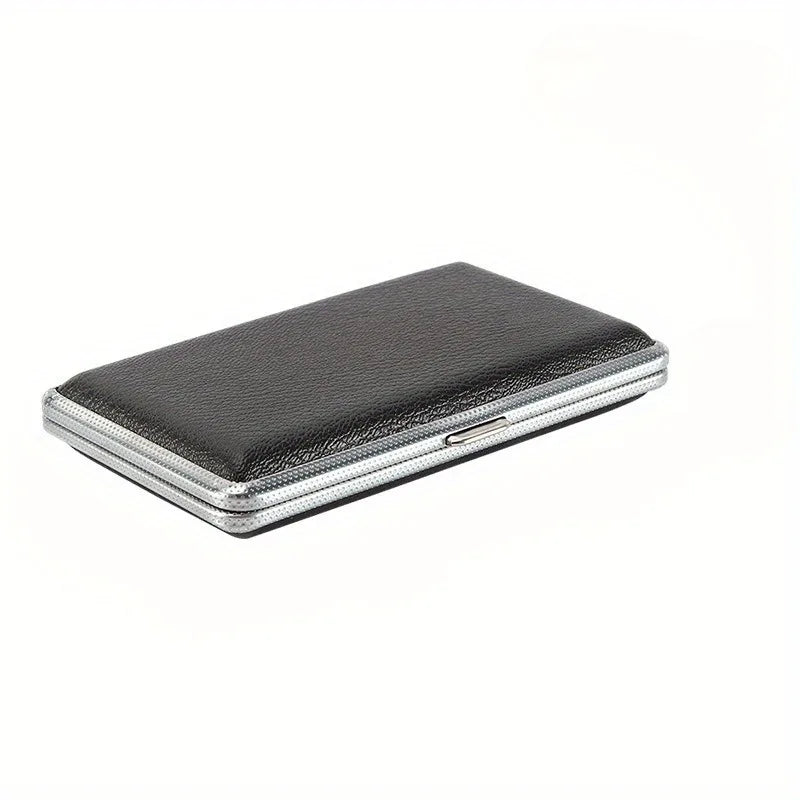 Leather Cigarette Case | Portable Moisture-Proof Rectangle Leather Cigarette Case QXL 1pc