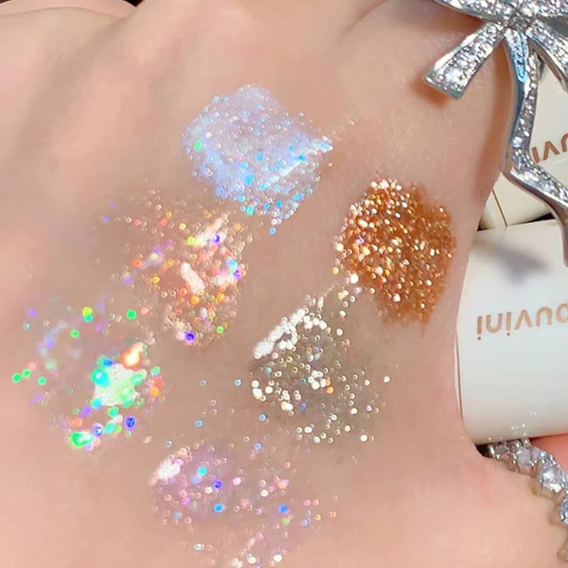 Liquid Glitter Eyeshadow | Pearlescent Shimmer Finish 4g Liquid Eyeshadow QXL