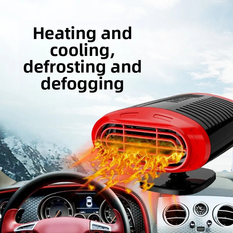 12V Car Heater & Windshield Defroster | 150W Warm Air Blower Car Heater QXL
