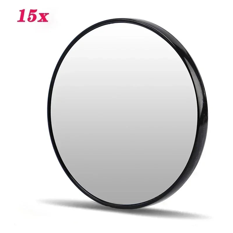 Magnifying Mirror Suction Cup 5X 10X 15X | Shower & Makeup Magnifying Vanity Mirror QXL M118 15X