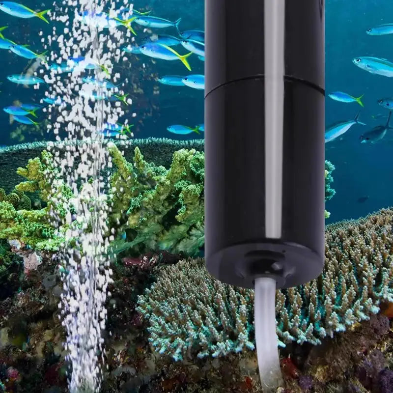 Mini USB Silent Aquarium Air Pump | Portable Fish Tank Oxygenator Aquarium Air Pump QXL