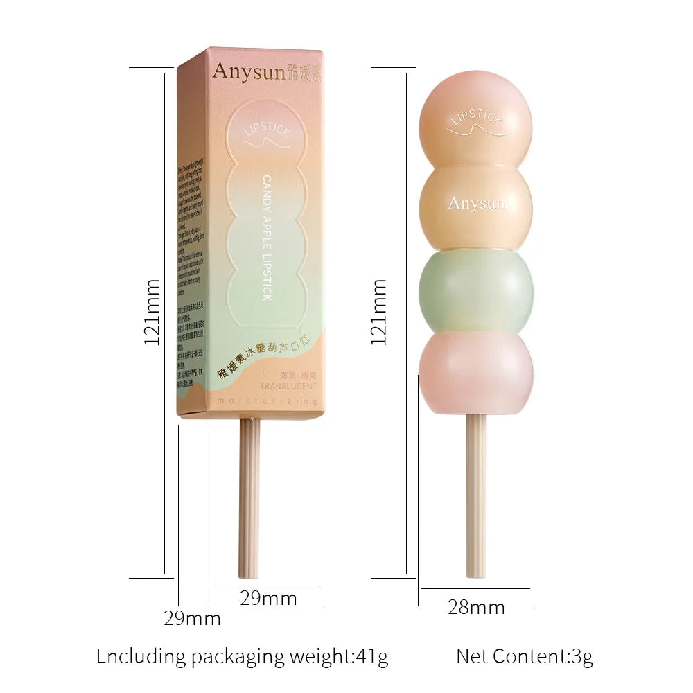 Cute-Shaped Moisturizing Lip Gloss | Long-Lasting Luminous Color Lip Gloss QXL