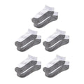 5-Pack Men's Low-Cut Ankle Socks | Breathable Polyester Men's Ankle Socks QXL 5Pairs