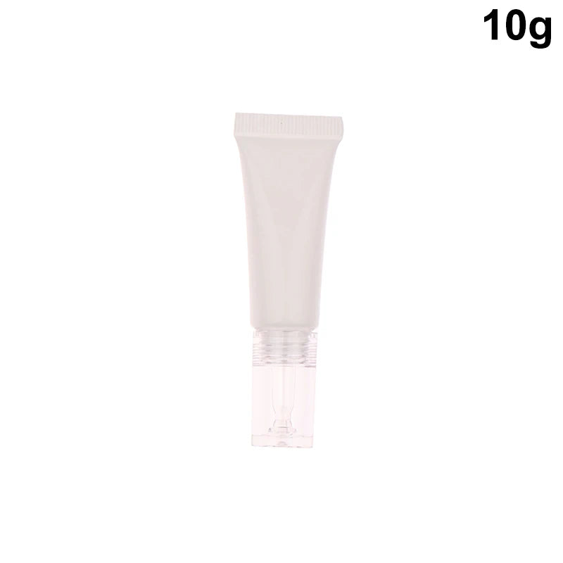 Refillable Cosmetic Soft Tubes 10/15/20g | Cream & Lotion Refillable Cosmetic Tube QXL 10g White