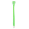 vvocci Double-Sided Silicone Tongue Scraper & Cleaner Tongue Scraper QXL M519 1PCS Green